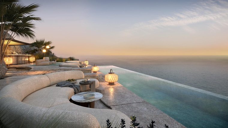 Cliff Lounges and Infinity Pools